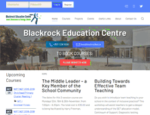 Tablet Screenshot of blackrockec.ie